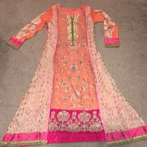 2 pc Charizma pure chiffon suit